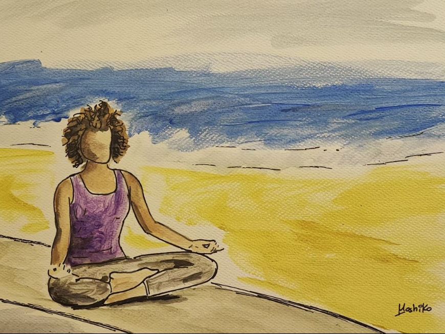 Meditation on the Beach